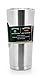 Camco Currituck Heavy Duty Stainless Steel Tumbler Cup with Lid Perfect for Travel, Camping, Hiking, The Beach and Sports, Won't Condensate- 20 oz (51861)
