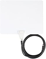 AmazonBasics Ultra Thin Indoor TV Antenna - 35 Mile Range