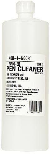 Koh-I-Noor Rapido-Eze Pen Cleaner (32 oz. Bottle) 1 pcs sku# 1839025MA