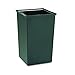 Safco Trash Can Liner for 36 Gallon Garbage Cans, Plastic Insert Easy to Remove and Clean, Black