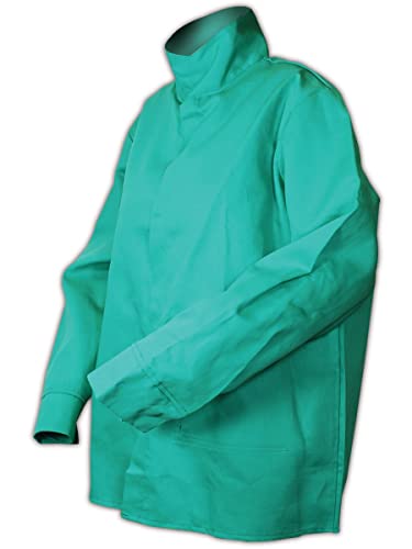 MAGID 2530RF-4XL A.R.C. 12 oz. NFPA 70E Compliant Arc-Rated Jacket, 6, Green, 4…