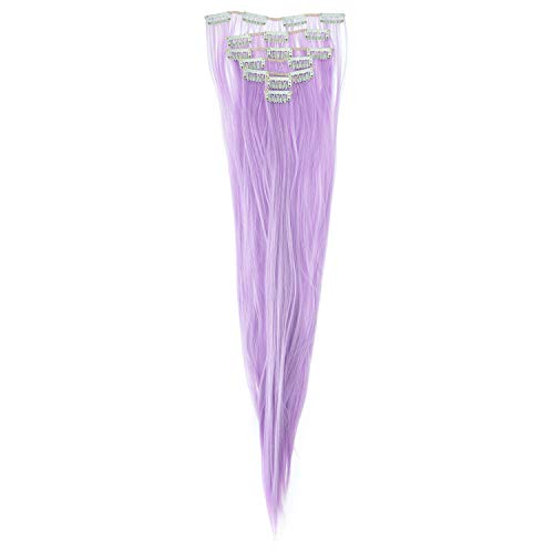 lilac hair piece