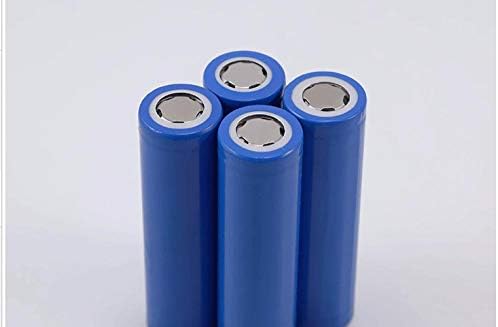 4pcs 18650 Battery Standard 3.6-3.7V2000mAh for LED Flash