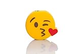 Emoji Powerbank 2600mah power bank External Battery Charger Unicorn Cartoon Portable Backup Pack compatible with iPhone 7 Plus 6 6S Plus 5S 5C SE 4S Android Phone (Winking Kiss Face Emoji)