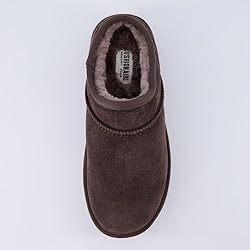 CUSHIONAIRE Women's Huggy Genuine Suede Cozy Mule