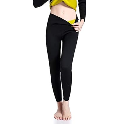 Yao Damen Stretch Neopren Stretch Hose Damen Bodyshape Shaper Capris Hose