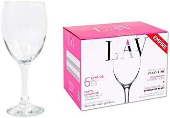 CAJA 6 COPAS GRAN VINO 590 cc: Amazon.es: Hogar