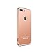 Apple iPhone 7 Plus Rose Gold Mirror Case, Miniko(TM) Luxury Anti-Scratch Ultra Thin Mirror Metal Aluminum Frame Case for Apple iPhone 7 Plus - Rose Gold
