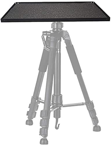 Photo 1 of **TRAY ONLY/ TRIPOD LEGS NOT INCLUDED** Coret Projector Tray, Laptop Tray Platform Holder Pallet for 3/8" or 1/4" Screw Tripod Stand Mount Widely Use in Classrooms, Meeting Rooms,Stage,Studio,Office,Outdoor (11 x 15 inch)