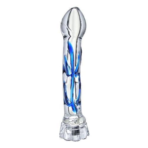 Prisms Erotic Glass - Chakra Illuminating Glass Dildo image