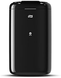 Контейнер для мусора 5л tork (система b3) elevation, черный, (в 33.8*ш19*г 16см) с крышкой, 564008 (7322540492613)