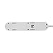 Otimo 6-Outlet Power Strip with 10 Foot Power Cord and LED On Power Strip Indicator, White