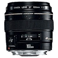Canon EF 100mm 1:2,0 USM Objektiv (58 mm Filtergewinde)