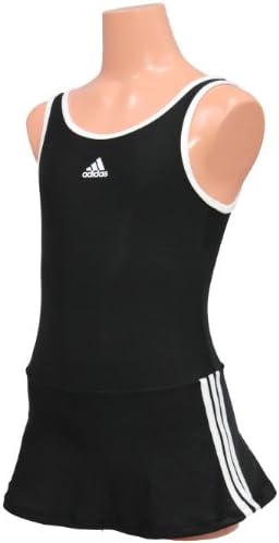 Amazon Ddq17 アディダス Adidas キッズ ガールズ スクール 水着 ワンピース 160サイズ F ブラック 水着 通販