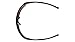 Venture Gear Tensaw Safety Glasses Black Frame Clear Anti-Fog Lens