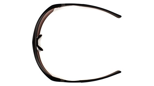 Venture Gear Tensaw Half-Frame High Performance Safety Eyewear, Black Frame, Yellow, Anti-Fog Lens - Thumbnail 5