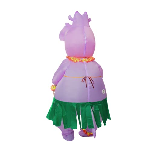 Spooktacular Creations Hippo Inflatable Costume for Adult, Funny Air