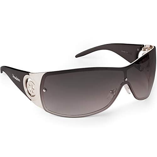 Verdster Cosmo Sunglasses for Ladies - Women's Large Shield Designer Shades