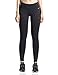 BALEAF Women's Ankle Legging Athletic Yoga Hiking Workout Running Pants Inner Pocket Non See-Through Black Size L