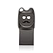Betionol 8GB Emoji USB Flash Drive for Kids or Students, Personalized Aluminum Alloy USB 2.0 Flash Drive Data Storage With Emoji Beard Man Face Shape for All Devices with USB Ports