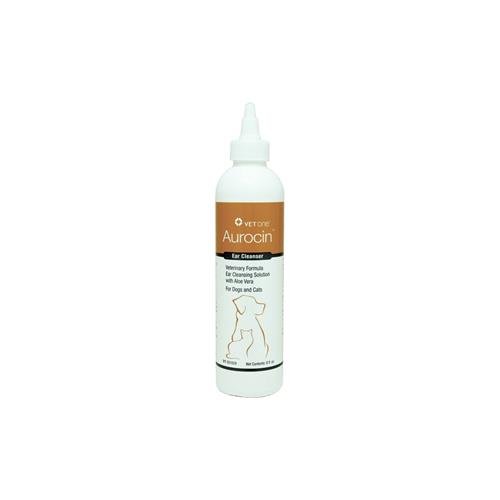 Aurocin Ear Cleaner with Aloe Vera 8 oz.