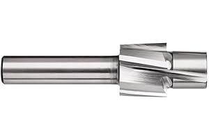 WZFC 1pc HSS Flat Bolt Hole Cap Screw Countersink End Mills 4 Flute Pilot Slotting Bit,M8