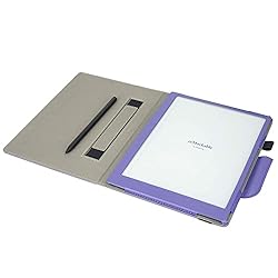 KuRoKo Book Folio Case Cover with Hand Strap and
