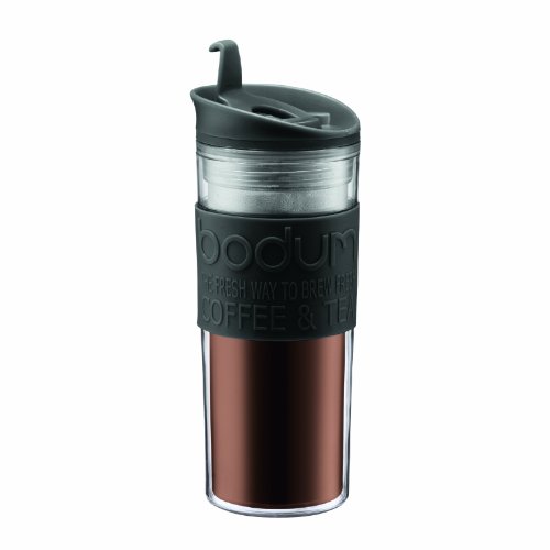 Bodum Insulated Plastic Travel Coffee and Tea Mug