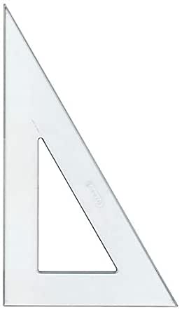C-thru styrene triangle 30/60 deg 12inch s39012 (088359006997)