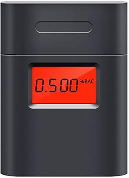 Amazon アルコールチェッカー 飲酒運転防止 アルコールテスター 高精度 アルコールチェック 飲酒チェッカー アルコールセンサー 日本語説明書付 ブラック Braoses アルコールチェッカー ブレスチェッカー