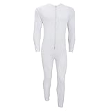 Floso Mens Thermal Underwear All In One Union Suit