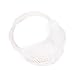 Simplicity Women's Winter Knitted Faux Fur Plush Earmuffs, White