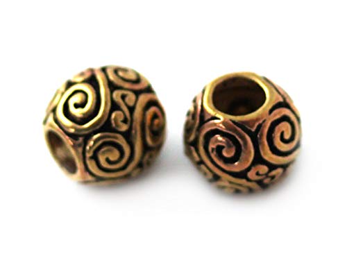 Bronze Viking Beard and Hair Beads, Norse Celtic Nigeria Ubuy