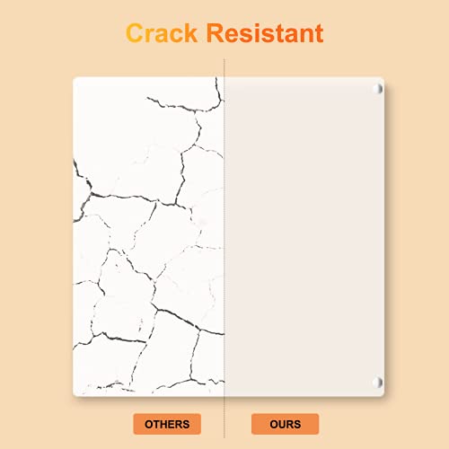 Wall Mount Heater- Air Choice Electric Wall Heater with Overheating Auto Cut-off, 120V, 400W Power, 250 Sq Ft Coverage, Save Heating Bill and Space, Crack Resistant