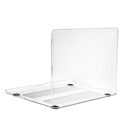 TOP CASE Clear Crystal Hard Case Compatible MacBook Pro