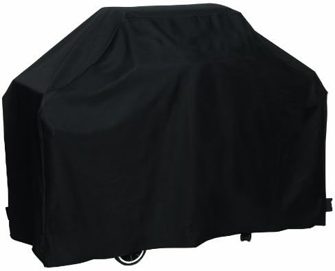 BBQ Grill Cover 64-Inch, Waterproof Heavy Duty Dust Proof Large 64'' L Barbecue Gas Covers for Weber, Jenn Air, Holland, Brinkmann, Char Broil, Black