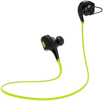 Wireless Bluetooth Headphones, Amotus Bluetooth Earbuds In -Ear V4.1 Hi-Fi Sport Stereo Sweatproof Headset with Mic for iPhone 7 and More Smartphones (Green)
