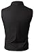 Lanbaosi Men's Casual Slim Fit Oblique 6 Button Down Stand Collar Vest