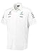 Mercedes Benz Formula 1 AMG Petronas Motorsports 2017 White Button Up Team Shirt (Large)