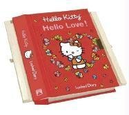 Hello Kitty, Hello Love!: Red Heart Secret Drawer Locked Diary