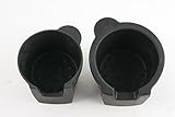 Ford Focus Console Cup Holder Insert Pair New OEM 2S4Z5413562BAG 3S4Z5413562AAA
