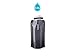 Vapur Collapsible Water Bottle With Carabiner, Compact Bottle Folds Flat For Hydration On The Go, Ideal for Traveling, Hiking or Camping, 16 Ounce, Cool Grey, Pack of 1