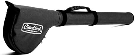 Clear Creek Portable Fly Fishing Rod & Reel Case 9’ - Complete Storage Protection - Easy to Carry - Durable, Abrasion Resistant Water-Resistant and Works with Fresh + Saltwater Rods