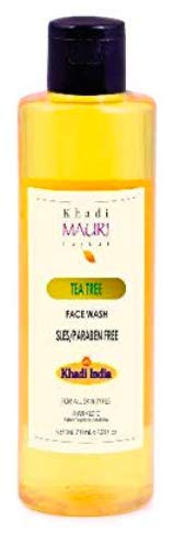 khadi tea tree face wash