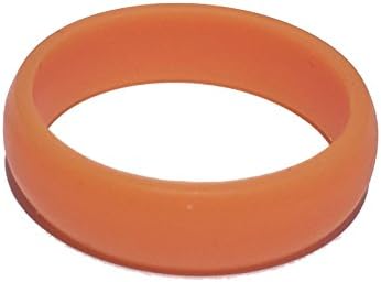 Tough Love Rings - SOLID ORANGE - Thin Band - Size 4