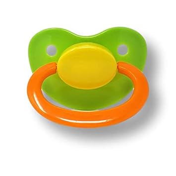 yellow pacifier