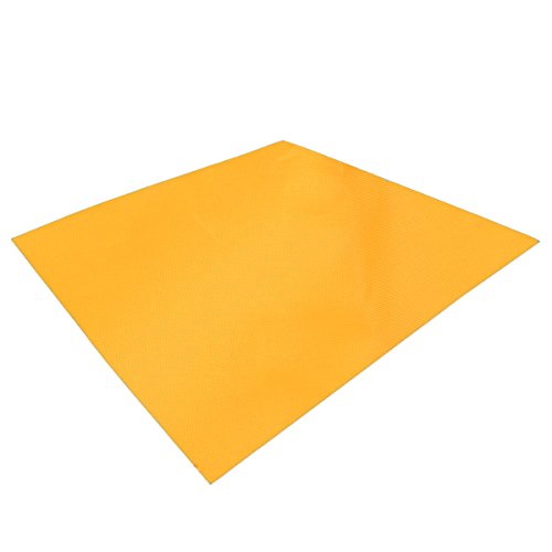 YAPJEB Waterproof Camping Tent Tarp Hammock Rain Fly Beach Shelter Footprint Groundsheet Picnic Blanket Mat Sunshade (Orange, S - 8.2 x 4.92 ft)