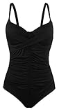 Angerella Vintage Retro Bathing Suit for One Piece Monikini Swimsuit