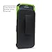 i-Blason Prime Series for Samsung Galaxy S4 Active i9295 Water Resistant Dual Layer Holster Case with Kickstand and Locking Belt Swivel Clip (Green)