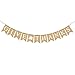 Rainlemon Give Thanks Burlap Garland Bunting Banner Happy Thanksgiving Day Party Home Decoration